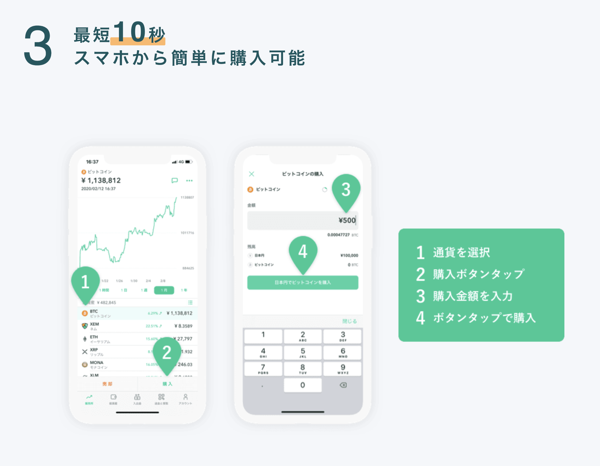 無料】最短5分で始められる！仮想通貨（ビットコイン）の始め方を初心者向けに解説｜ゆっぴブログ